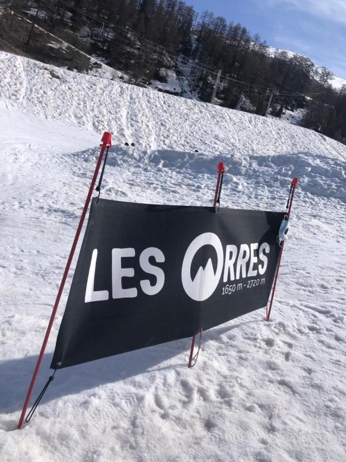 Front Neige 1800, Cosy 4-6P, Parking Couvert Apartment Les Orres Luaran gambar
